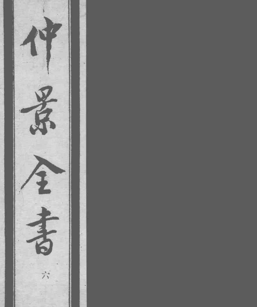 仲景全书  6